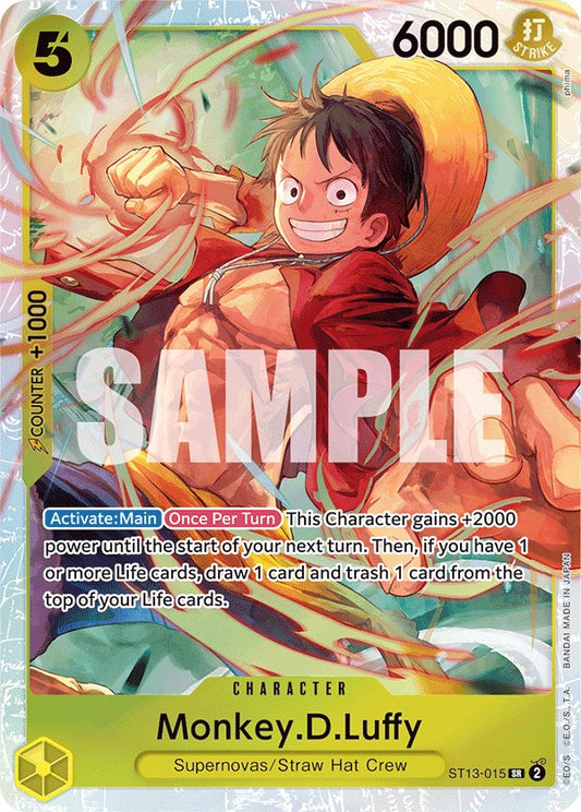 Monkey.D.Luffy (015) [ST-13 - 015]