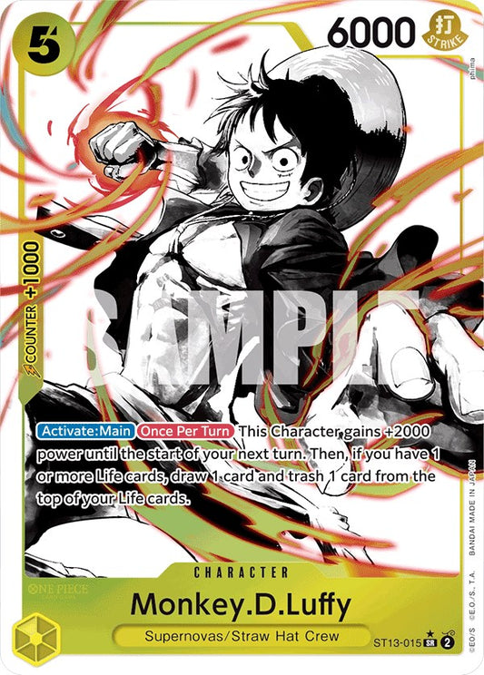 Monkey.D.Luffy (015) (Parallel) [ST-13 - 015]