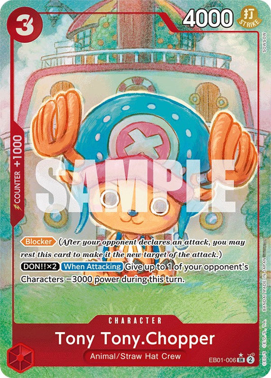 Tony Tony.Chopper (Alternate Art) [EB-01 - 006]