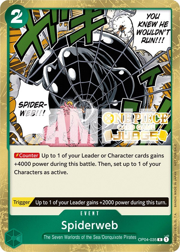 Spiderweb (Judge Pack Vol. 3) [OP-PR - 035]