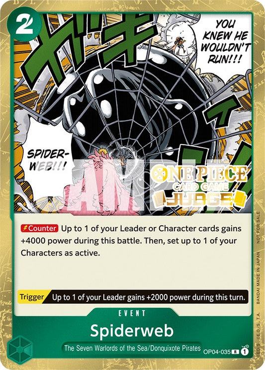 Spiderweb (Judge Pack Vol. 3) [OP-PR - 035]