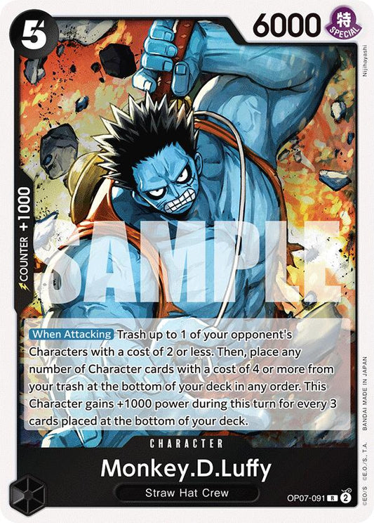 Monkey.D.Luffy (091) [OP07 - 091]