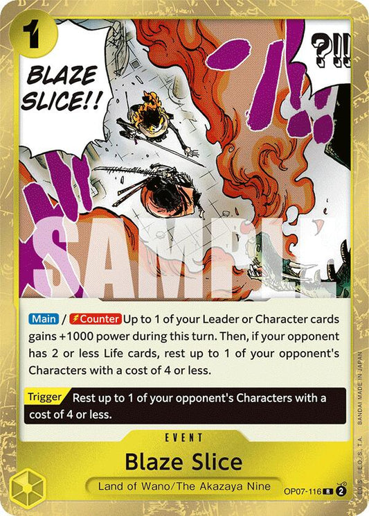 Blaze Slice [OP07 - 116]