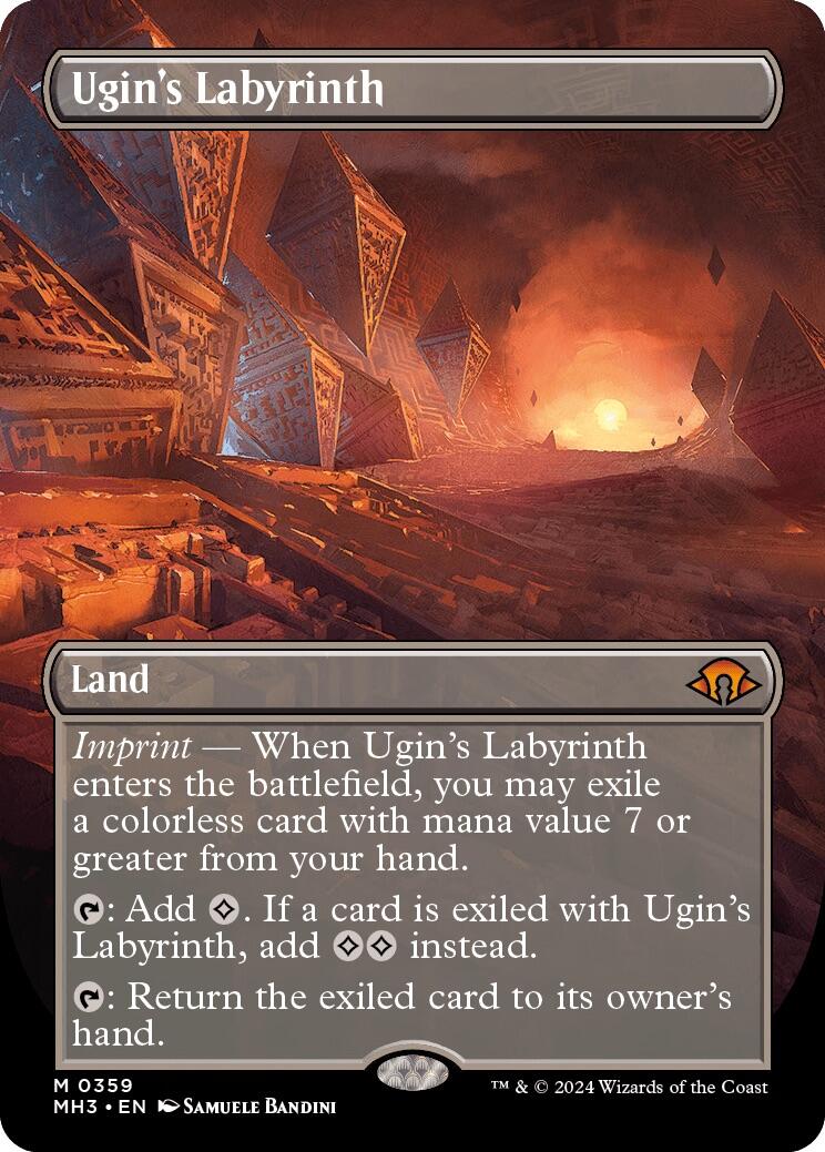 Ugin's Labyrinth (Borderless) [MH3 - 359]