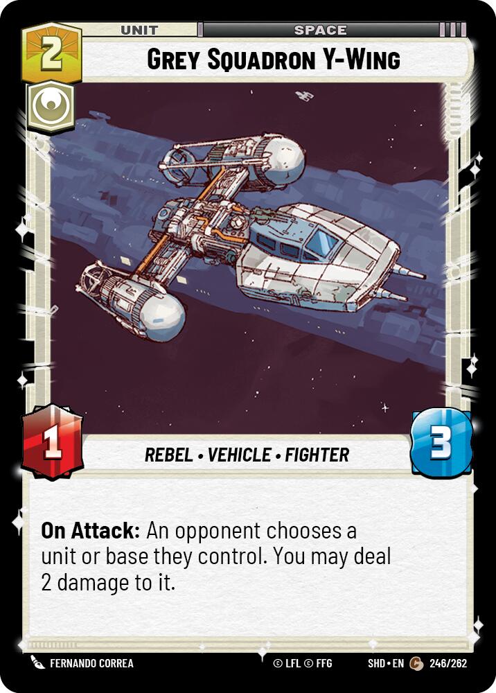 Grey Squadron Y-Wing [SHD - 246/262]