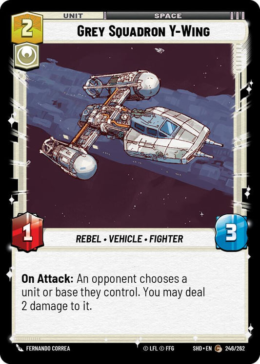 Grey Squadron Y-Wing [SHD - 246/262]