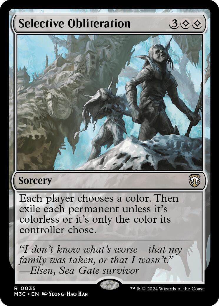 Selective Obliteration [M3C - 35]