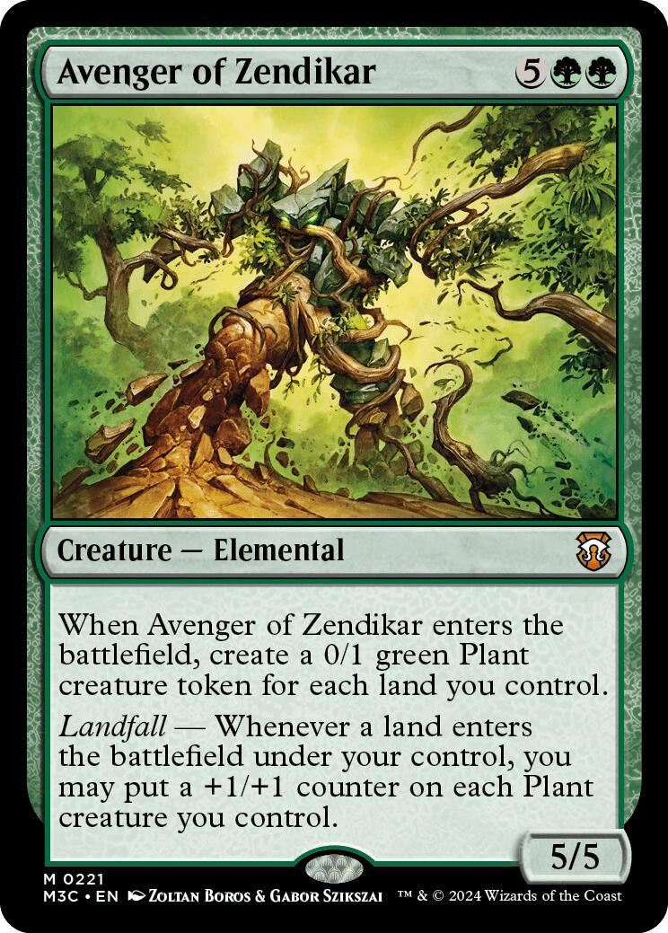 Avenger of Zendikar (Ripple Foil)