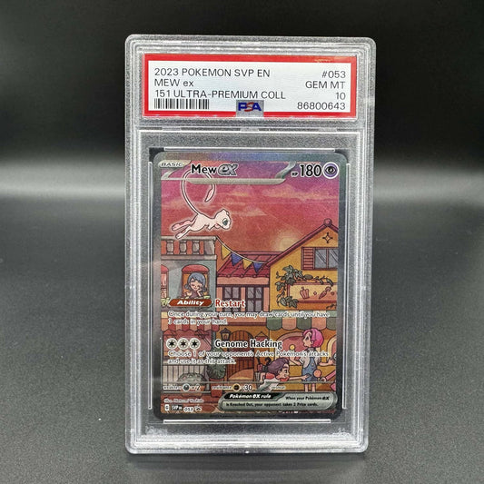 Pokemon TCG Mew ex 151 #0 53 Ultra-Premium Collection PSA 10