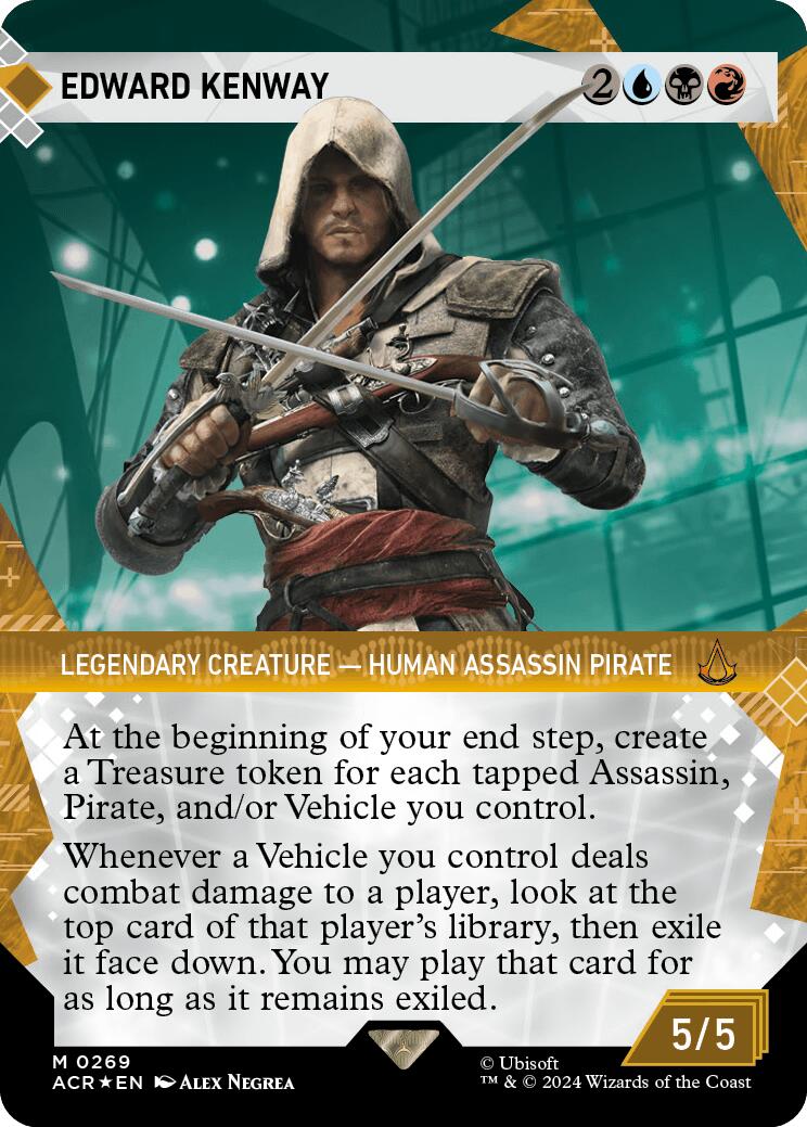 Edward Kenway (Showcase) (Textured Foil) [ACR - 269]