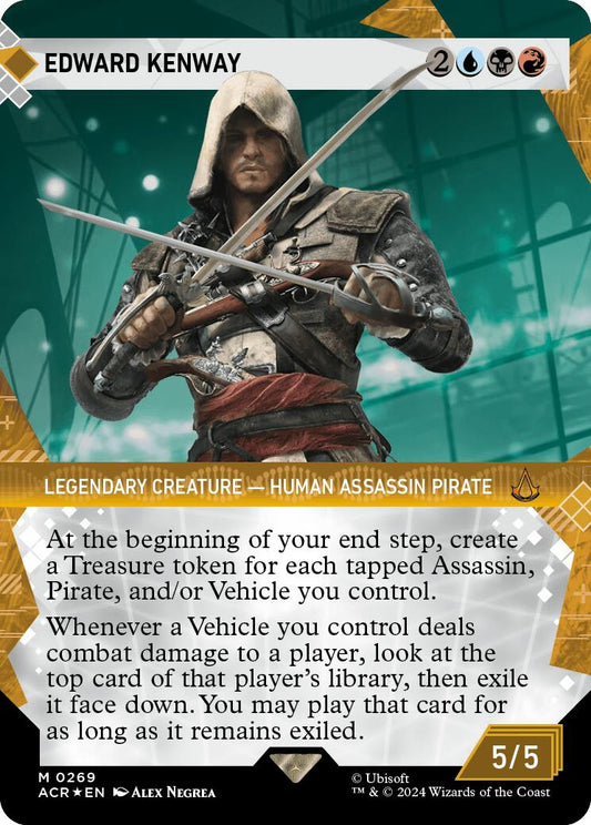 Edward Kenway (Showcase) (Textured Foil) [ACR - 269]