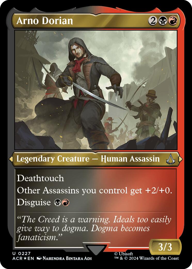 Arno Dorian Foil Etched