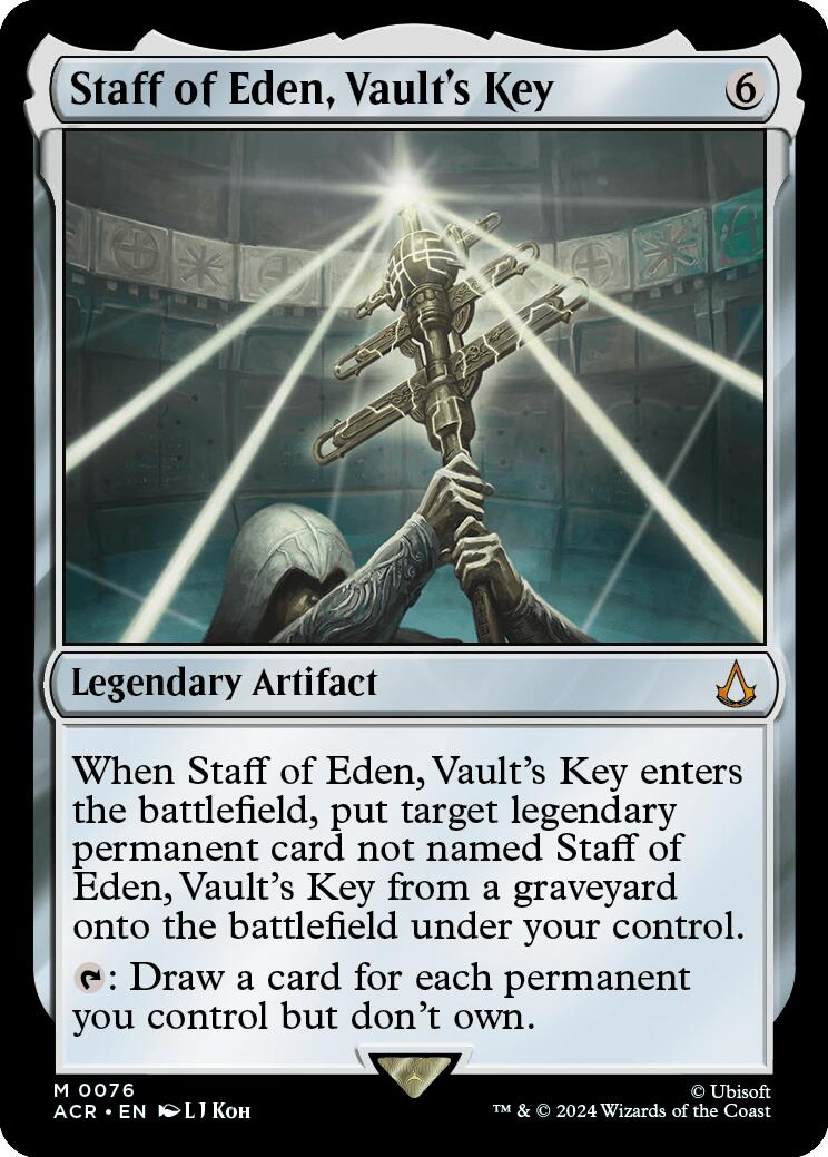 Staff of Eden, Vault's Key [ACR - 76]