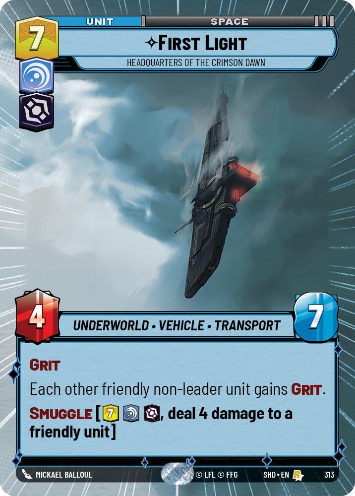 First Light - Headquarters of the Crimson Dawn (Hyperspace) [SHD - 313]