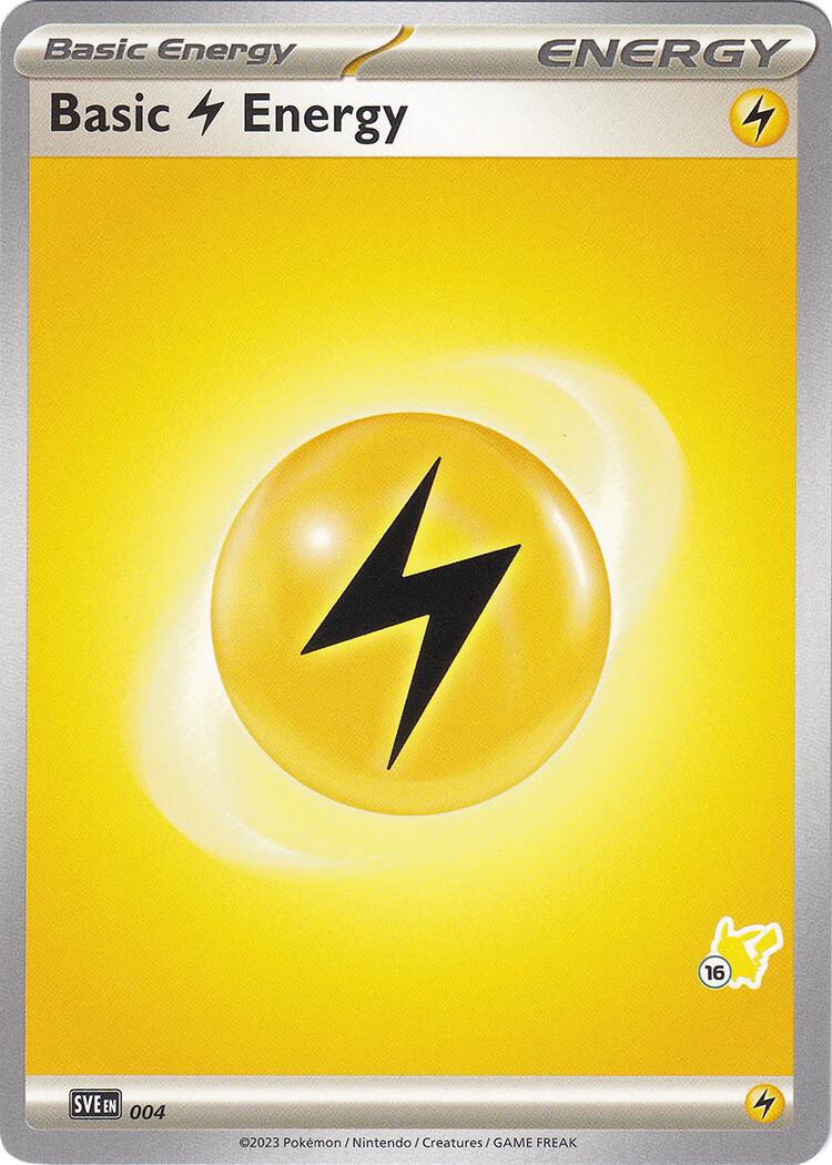 Basic Lightning Energy (004) (Pikachu Stamp