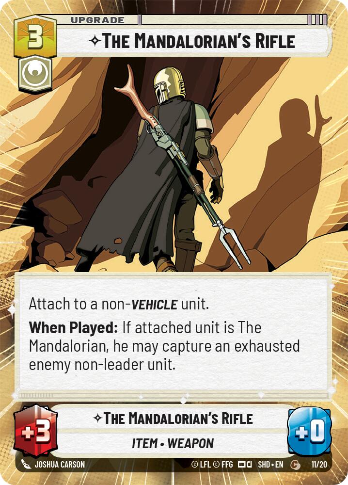 The Mandalorian's Rifle (Hyperspace) [SHD-WPP - 011]