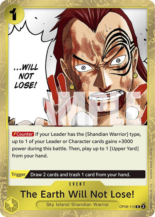 The Earth Will Not Lose! [OP08 - 115]