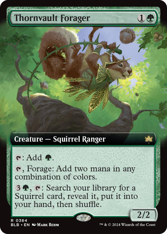 Thornvault Forager (Extended Art) [BLB - 364]