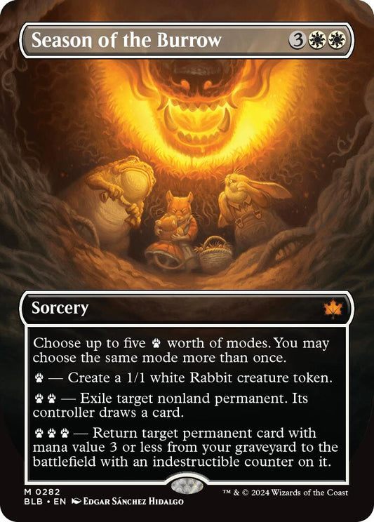 Season of the Burrow Borderless