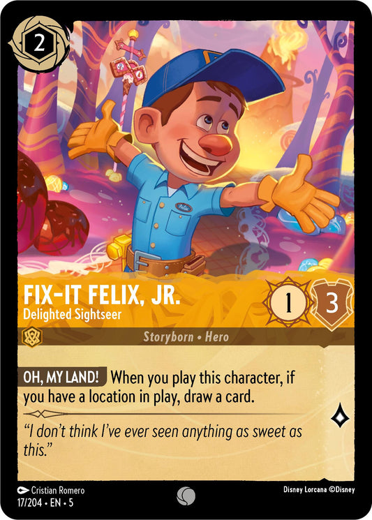 Fix-It Felix, Jr. - Delighted Sightseer [5 - 17/204]