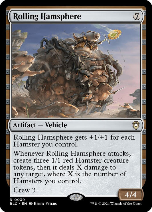 Rolling Hamsphere [BLC - 39]