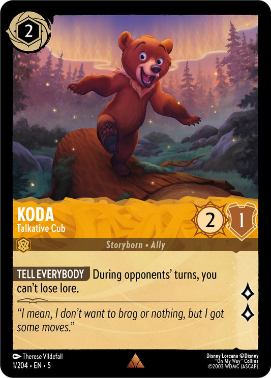 Koda - Talkative Cub [5 - 1/204]
