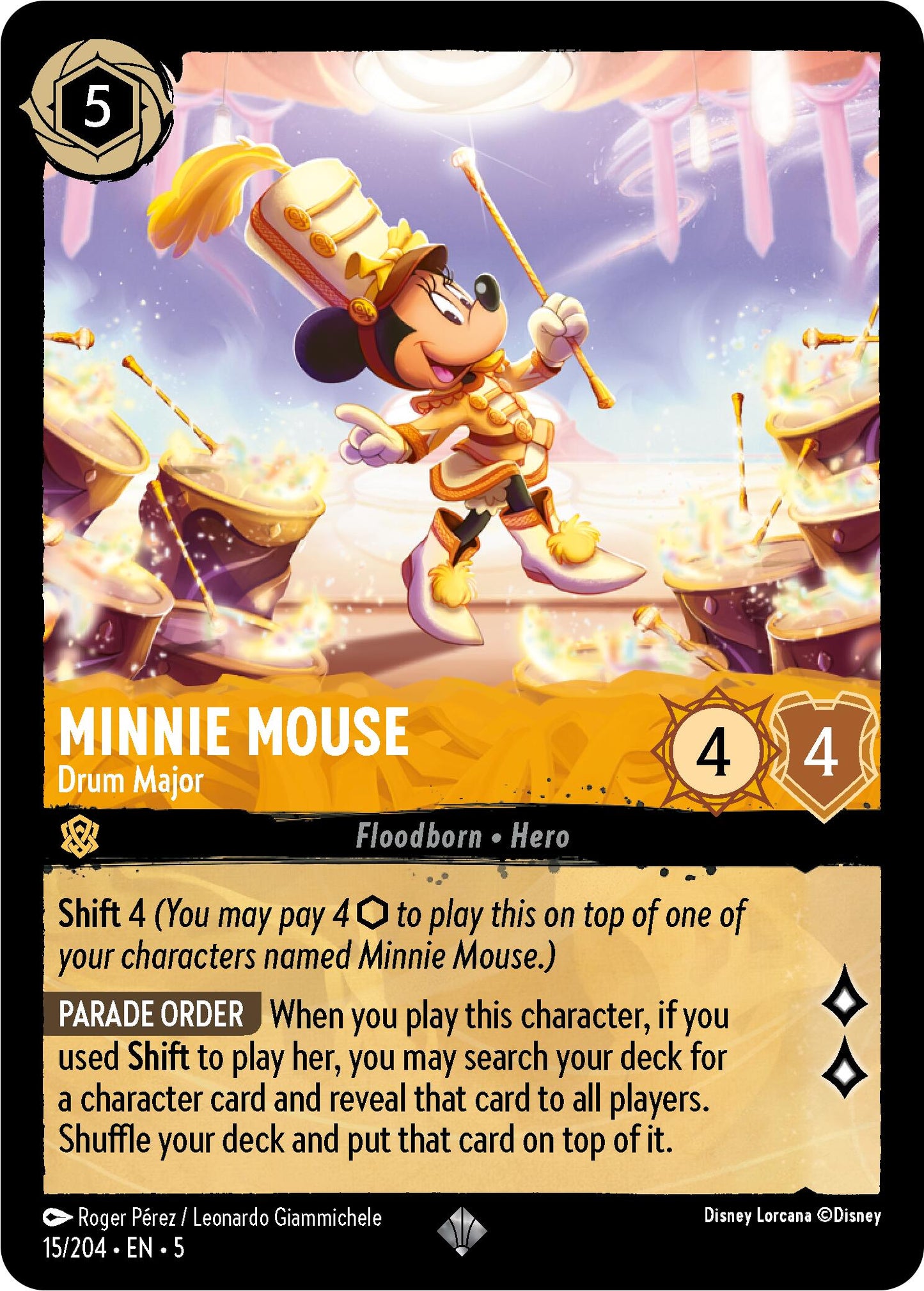 Minnie Mouse - Drum Major [5 - 15/204]