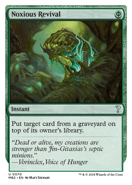 Noxious Revival White Border