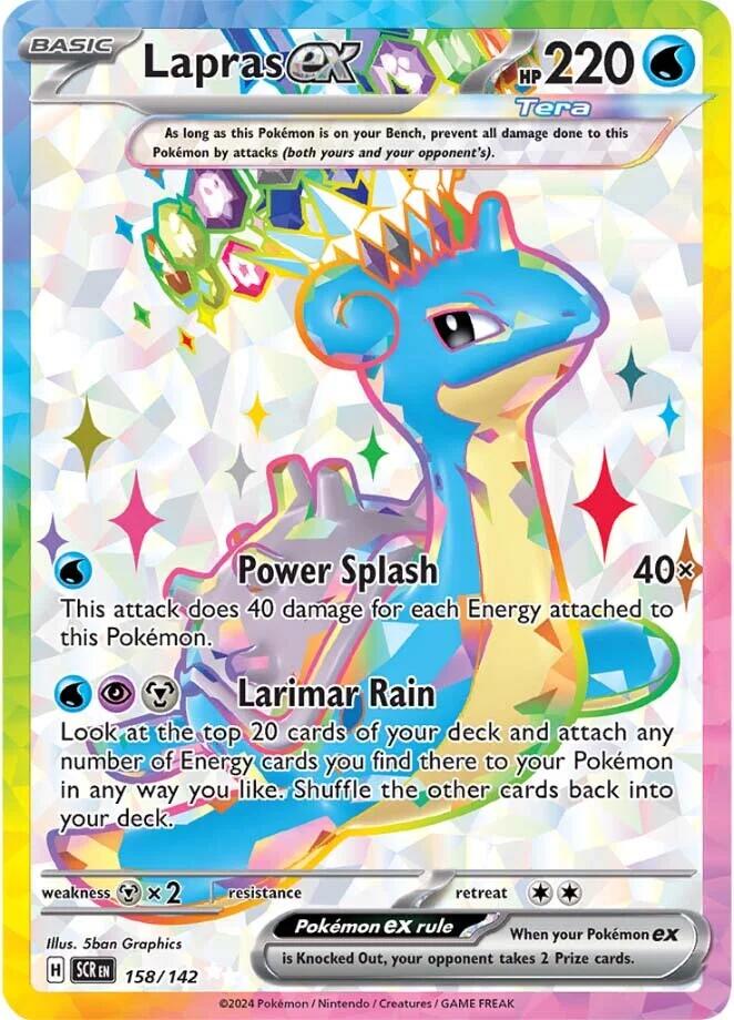 Lapras ex - 158/142 [SCR - 158]