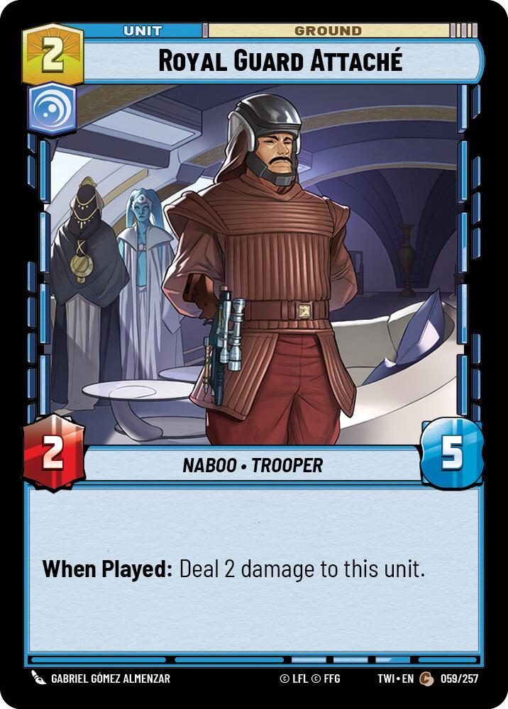 Royal Guard Attaché [TWI - 059/257]