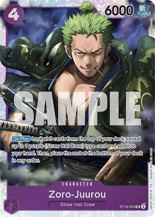 Zoro-Juurou (ST18-004) [ST-18 - 004]