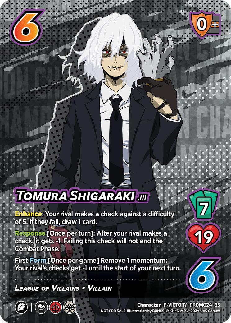 Tomura Shigaraki (2024 Regionals Season 2) (Victory) [Miscellaneous Promos]