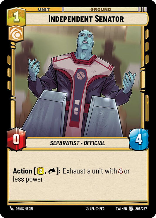 Independent Senator [TWI - 206/257]