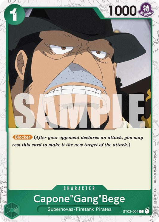Capone"Gang"Bege (ST02-004) (Jolly Roger Foil) [PRB-01 - 004]