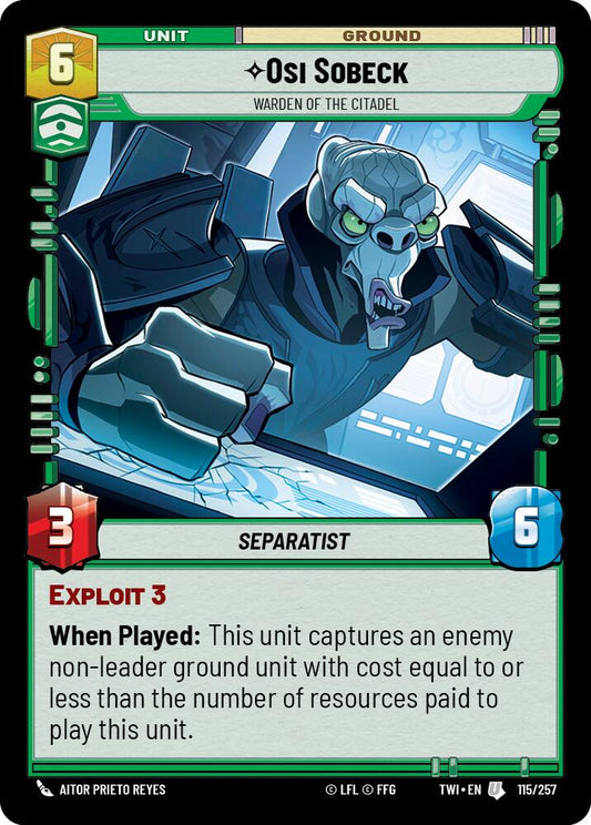 Osi Sobeck - Warden of the Citadel [TWI - 115/257]