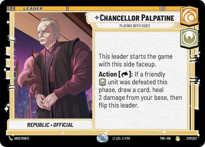 Chancellor Palpatine - Playing Both Sides [TWI - 017/257]