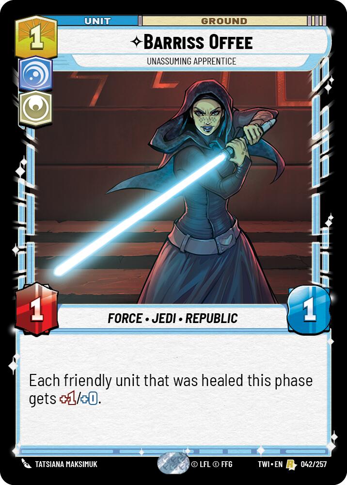 Barriss Offee - Unassuming Apprentice [TWI - 042/257]