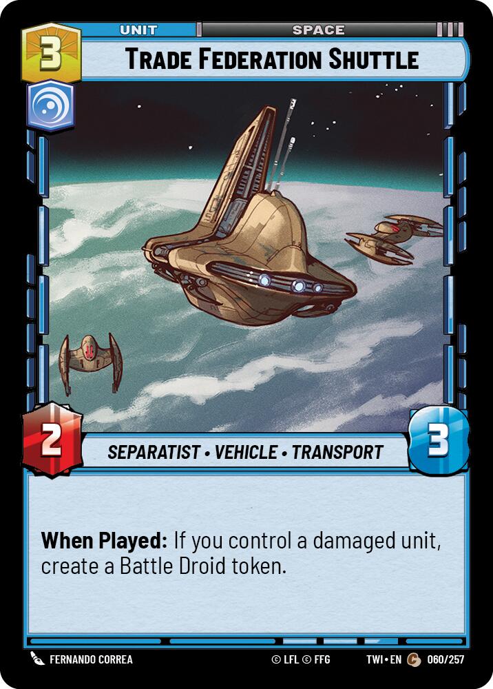 Trade Federation Shuttle [TWI - 060/257]