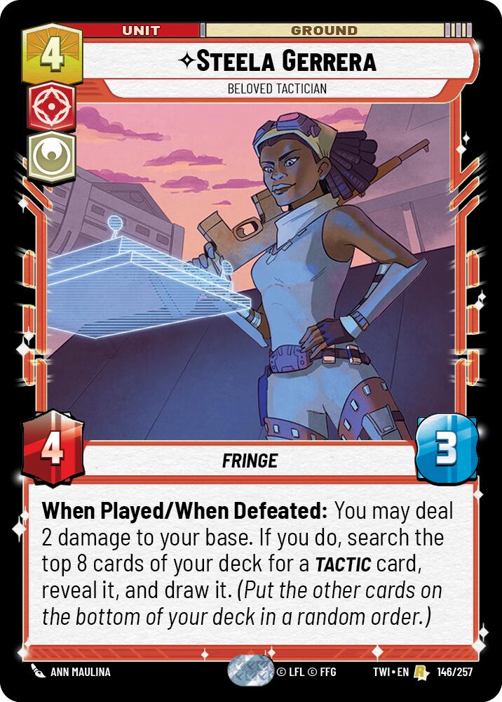 Steela Gerrera - Beloved Tactician [TWI - 146/257]