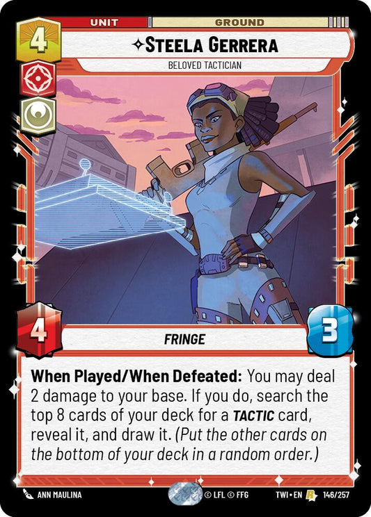 Steela Gerrera - Beloved Tactician [TWI - 146/257]