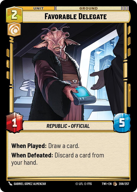 Favorable Delegate [TWI - 208/257]