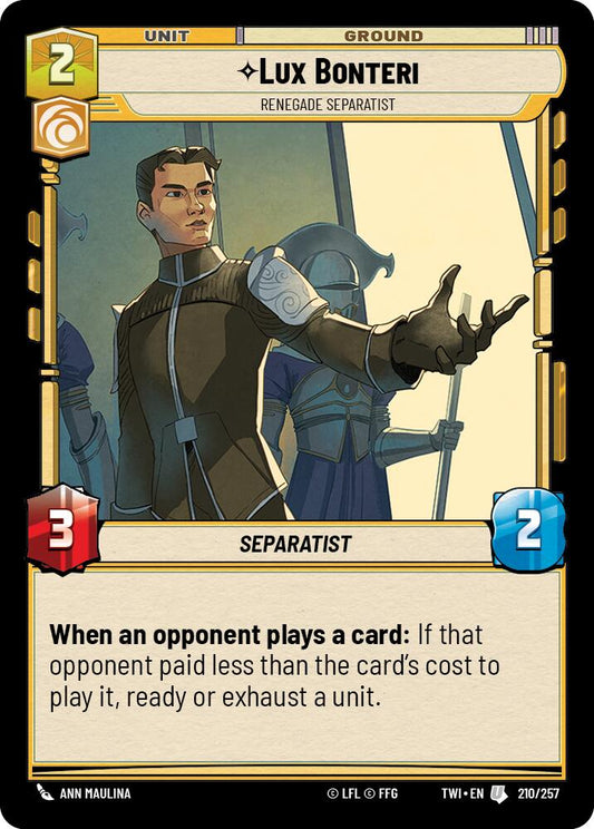 Lux Bonteri - Renegade Separatist [TWI - 210/257]