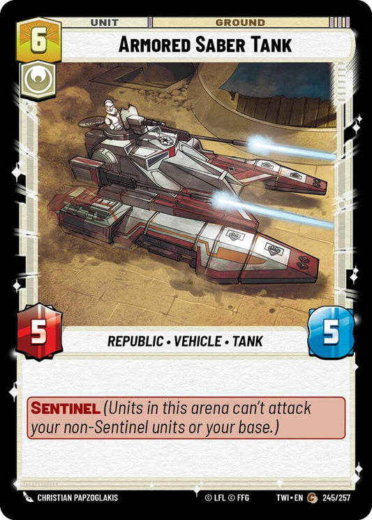 Armored Saber Tank [TWI - 245/257]