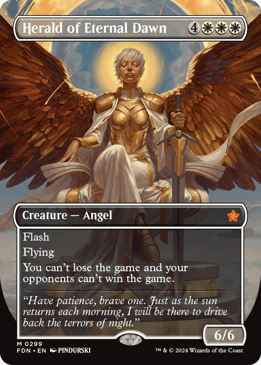 Herald of Eternal Dawn (Borderless) [FDN - 299]