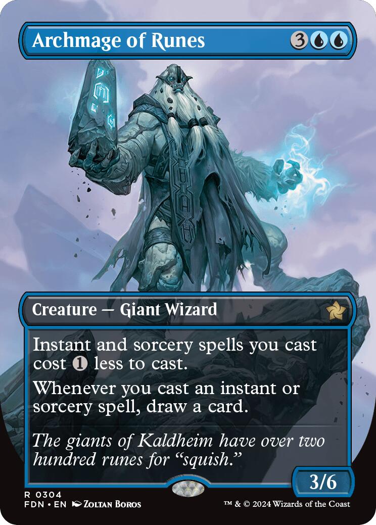 Archmage of Runes Borderless