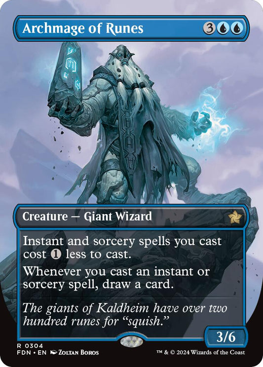 Archmage of Runes Borderless