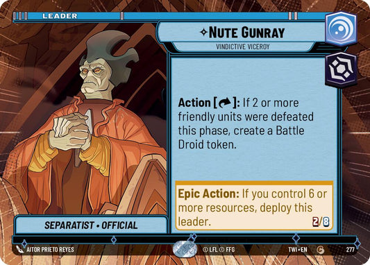 Nute Gunray - Vindictive Viceroy (Hyperspace) [TWI - 277]