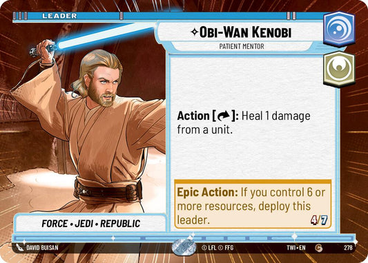 Obi-Wan Kenobi - Patient Mentor (Hyperspace) [TWI - 278]