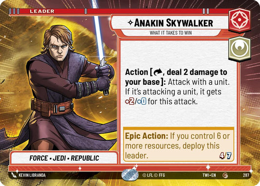 Anakin Skywalker - What it Takes to Win (Hyperspace) [TWI - 287]