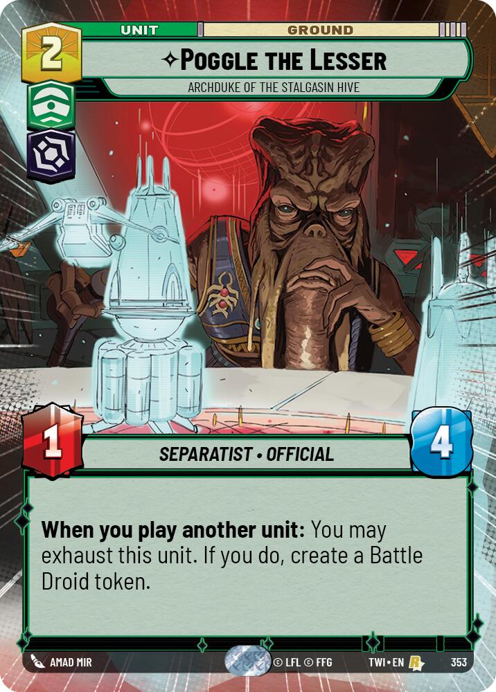 Poggle the Lesser - Archduke of the Stalgasin Hive (Hyperspace) [TWI - 353]